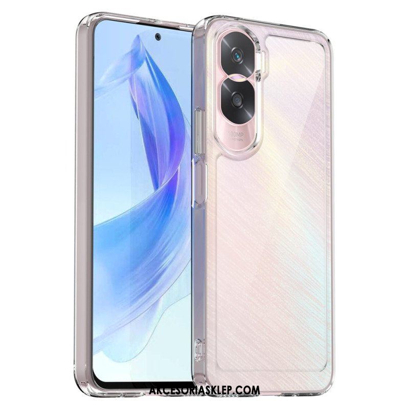 Etui do Honor 90 Lite Hybrydowy Przezroczysty