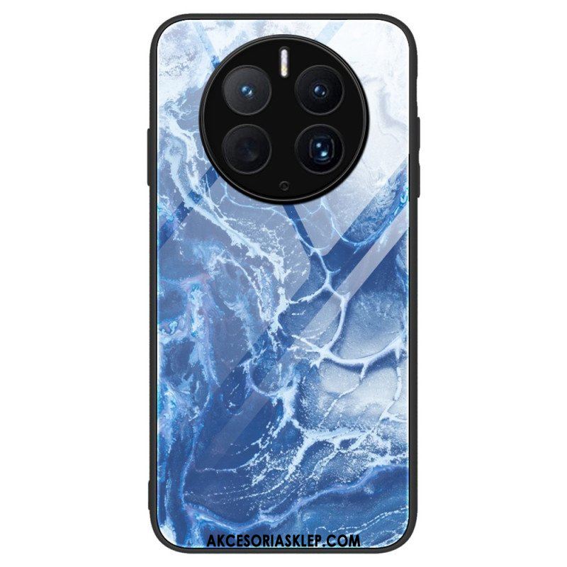 Etui do Huawei Mate 50 Pro Stylowe Szkło Hartowane Z Marmuru