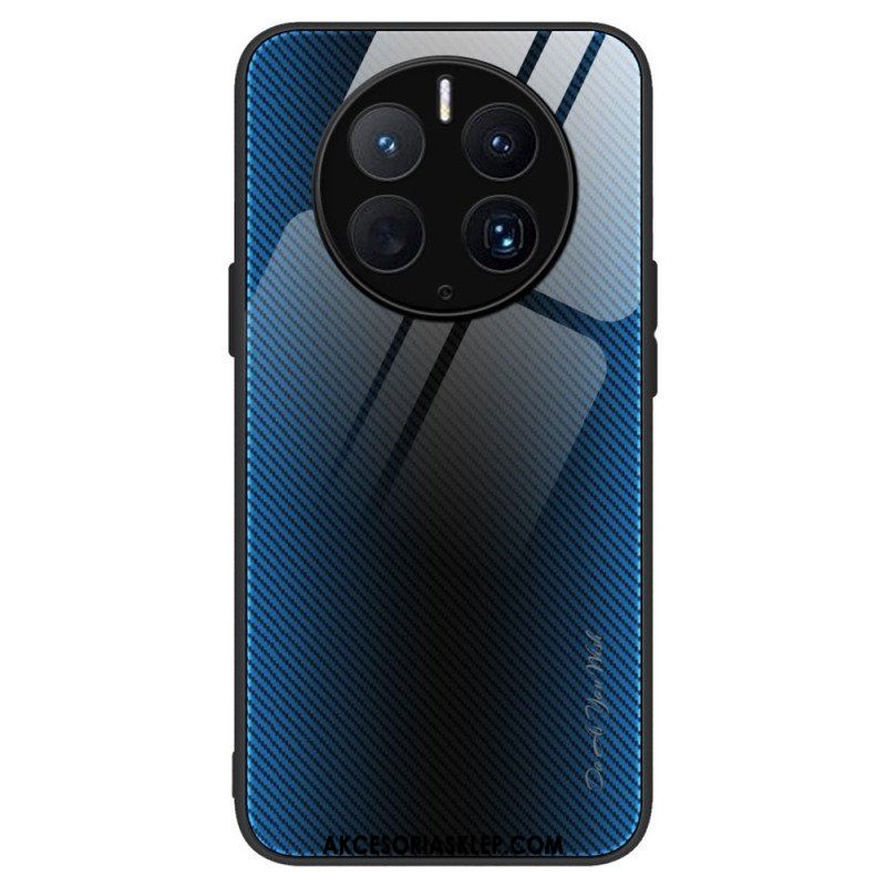 Etui do Huawei Mate 50 Pro Szkło Hartowane Z Włókna Węglowego