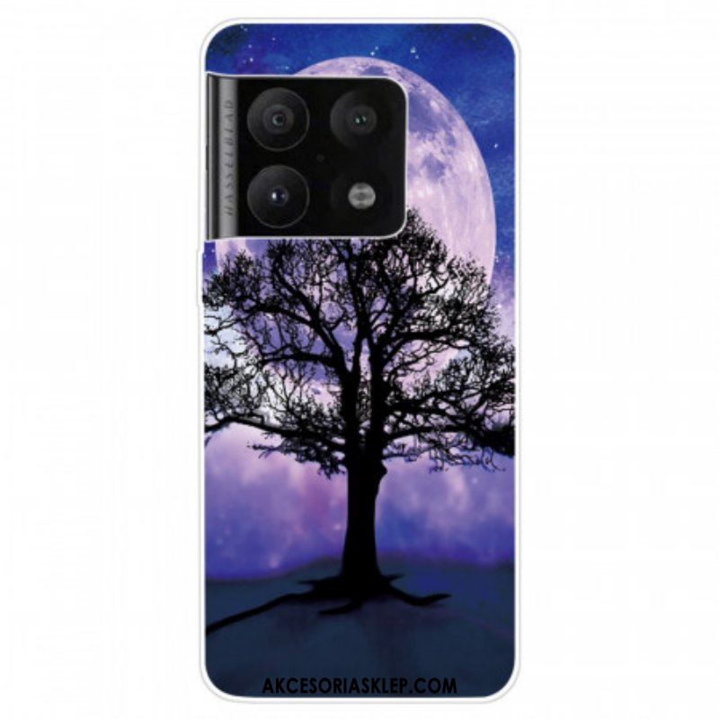 Etui do OnePlus 10 Pro 5G Drzewo I Księżyc