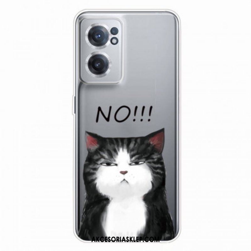 Etui do OnePlus Nord CE 2 5G Zrzędliwy Kot