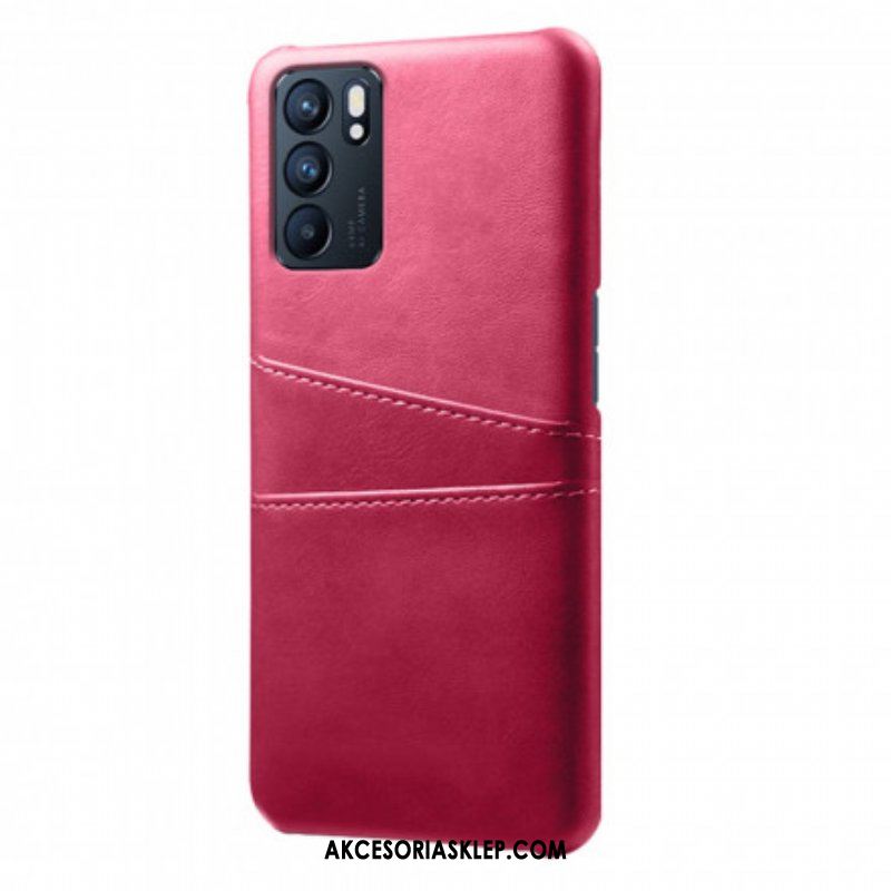 Etui do Oppo Reno 6 5G Posiadacz Karty Ksq