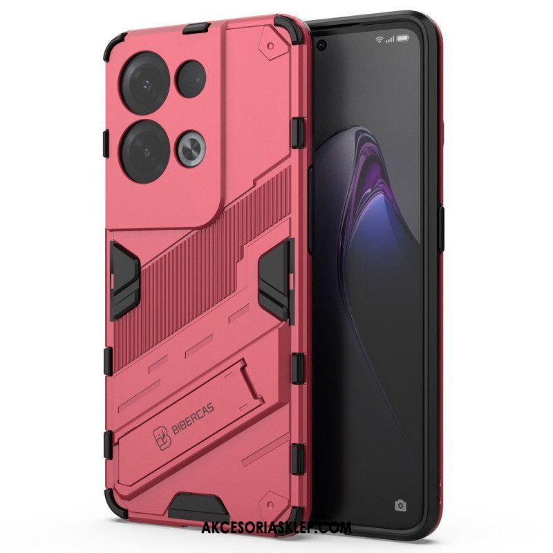 Etui do Oppo Reno 8 Pro Zdejmowany Stojak W Dwóch Pozycjach Bez Użycia Rąk