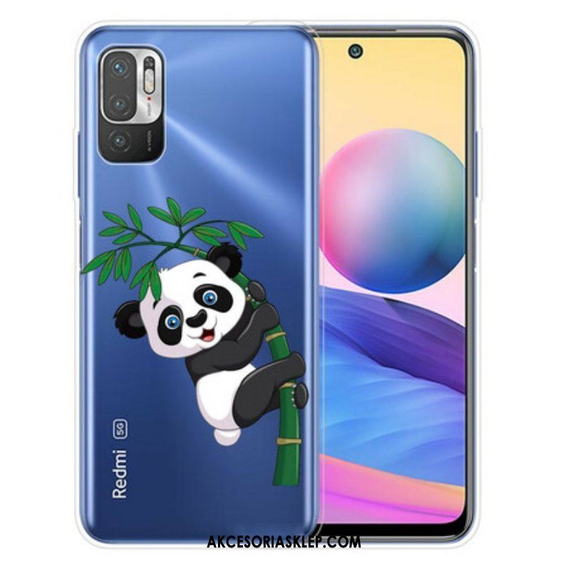 Etui do Poco M3 Pro 5G Panda Na Bambusie