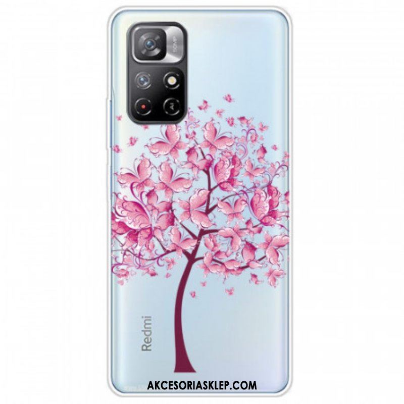 Etui do Poco M4 Pro 5G Drzewo Motyli