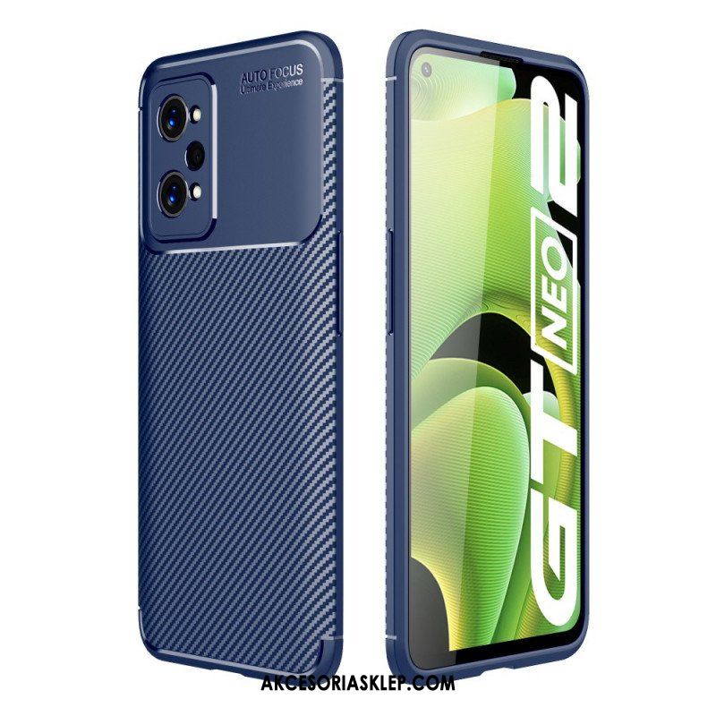 Etui do Realme GT Neo 3T / Neo 2 Wąż Z Włókna Węglowego