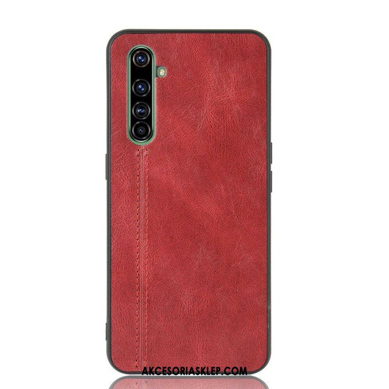 Etui do Realme X50 Pro Stylowe Skórzane Szwy