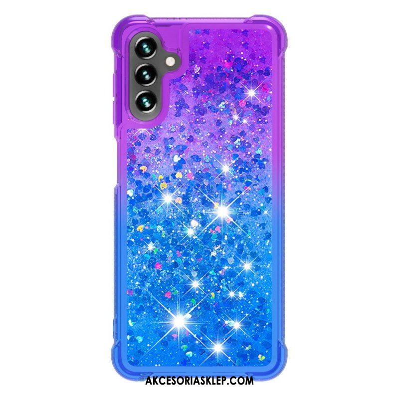 Etui do Samsung Galaxy A13 5G / A04s Kolory Cekinów