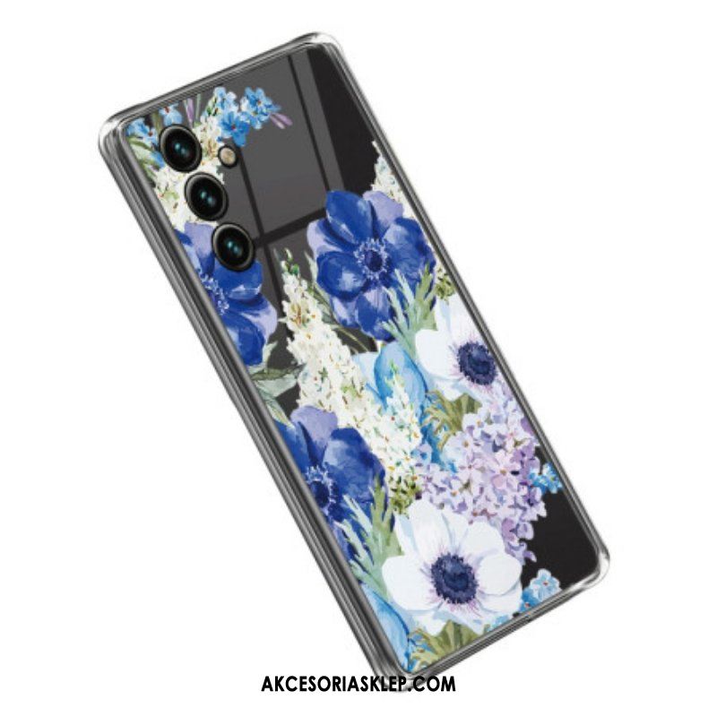 Etui do Samsung Galaxy A14 / A14 5G Przezroczysty Roślinny