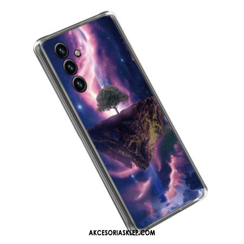 Etui do Samsung Galaxy A14 / A14 5G Silikonowe Futurystyczne Drzewo