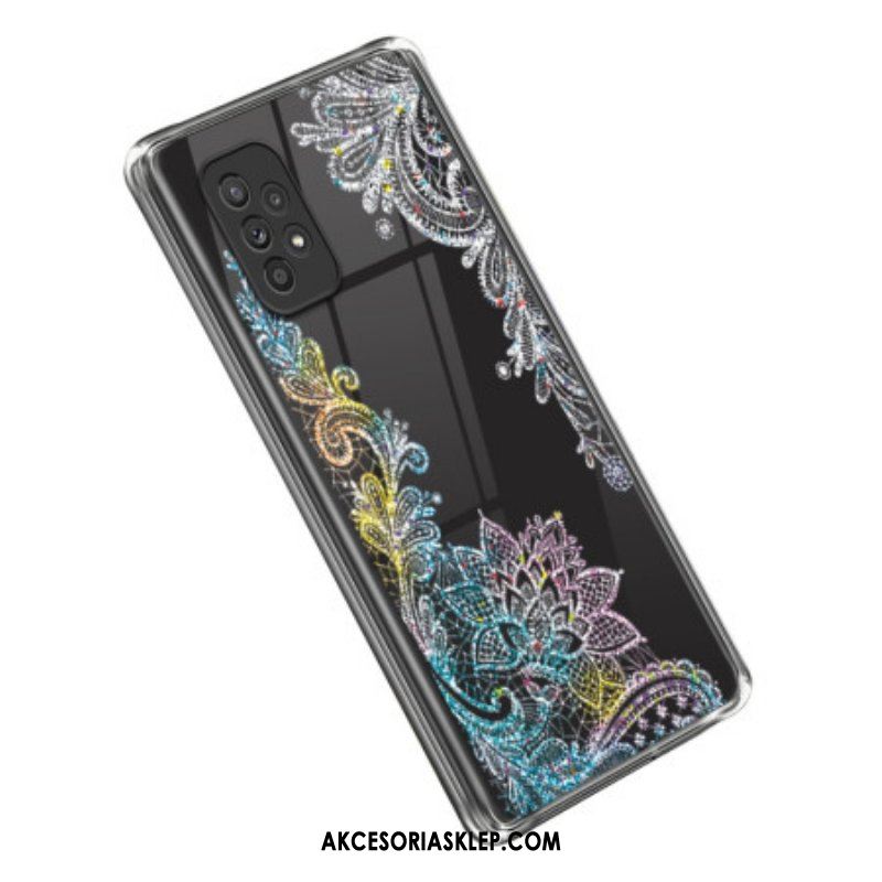 Etui do Samsung Galaxy A53 5G Bezszwowa Koronkowa Mandala