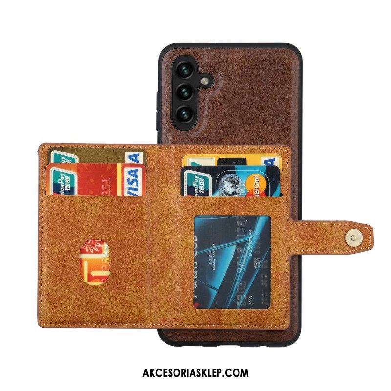 Etui do Samsung Galaxy A54 5G Pasek Podtrzymujący Posiadacza Karty