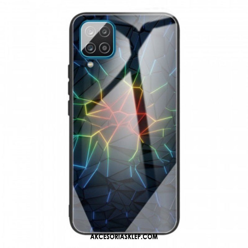 Etui do Samsung Galaxy M32 Geometria Szkło Hartowane