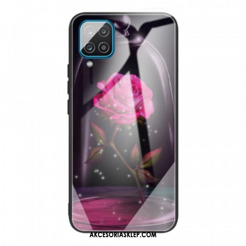 Etui do Samsung Galaxy M32 Magiczne Różowe Szkło Hartowane