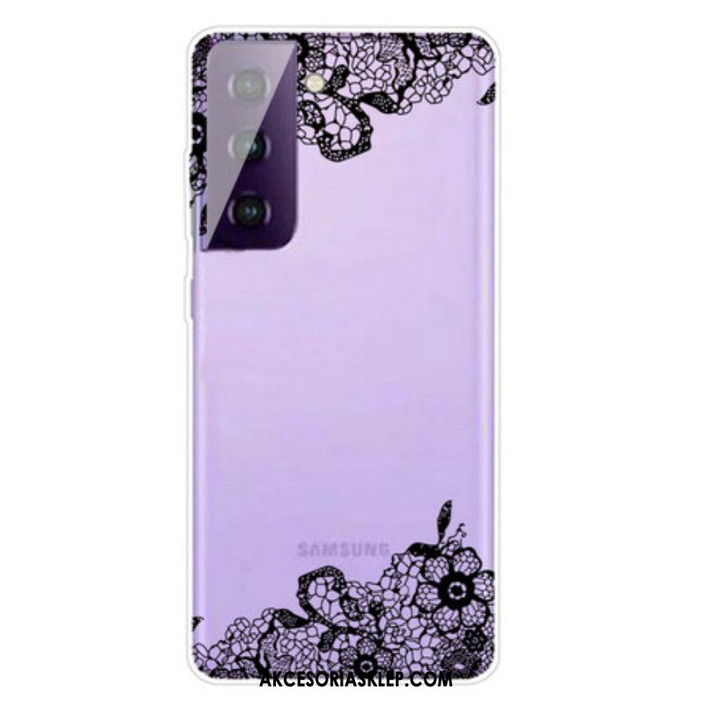 Etui do Samsung Galaxy S21 5G Delikatna Koronka