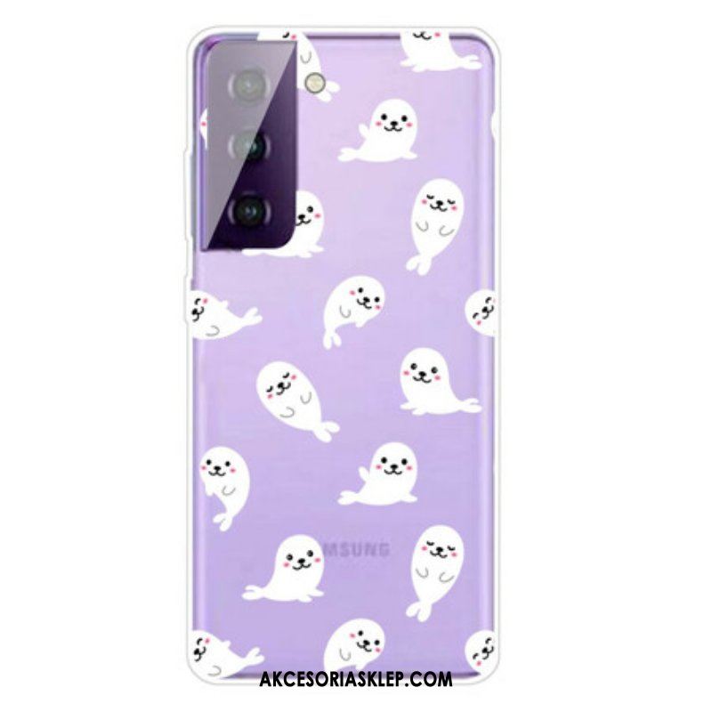 Etui do Samsung Galaxy S21 5G Najlepsze Lwy Morskie