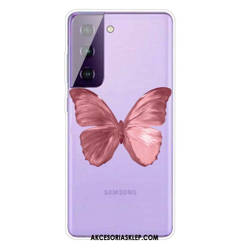 Etui do Samsung Galaxy S21 FE Dzikie Motyle