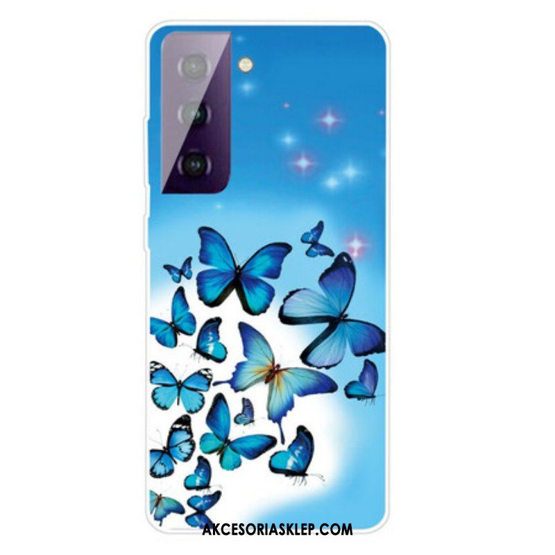 Etui do Samsung Galaxy S21 Plus 5G Motyle Motyle