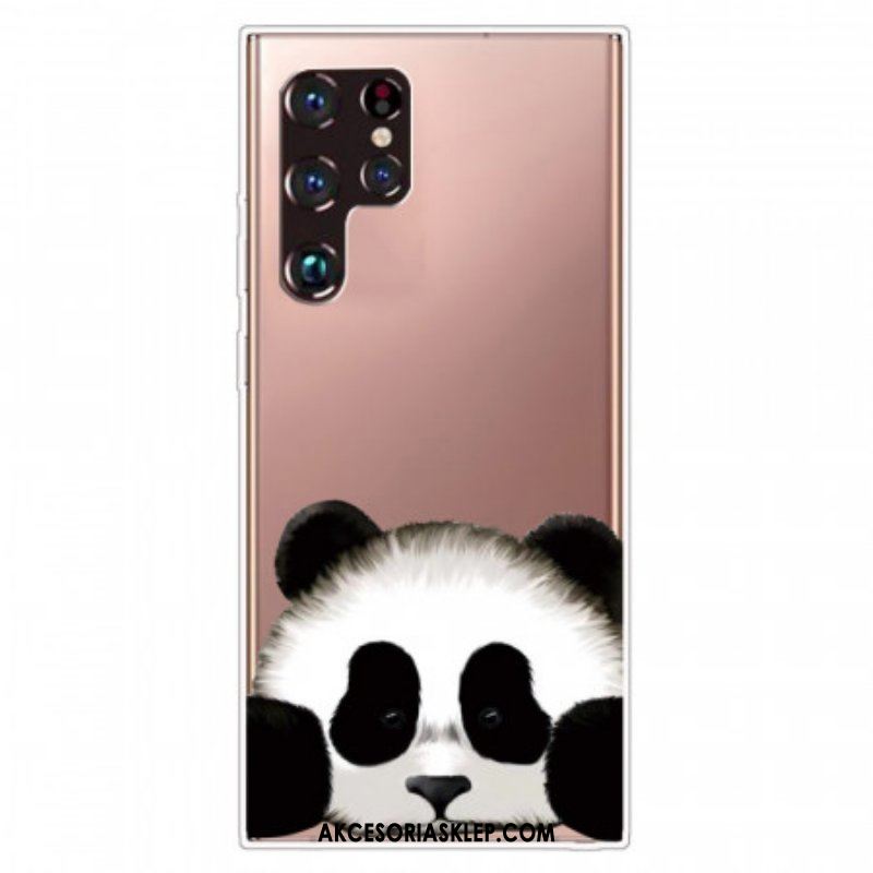 Etui do Samsung Galaxy S22 Ultra 5G Bezszwowa Panda