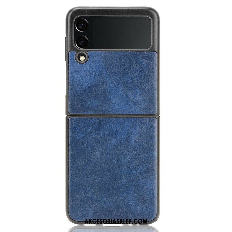 Etui do Samsung Galaxy Z Flip 3 5G Etui Folio Sztuczna Skóra Liczi