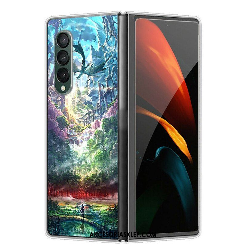 Etui do Samsung Galaxy Z Fold 3 5G Natura Artystyczna