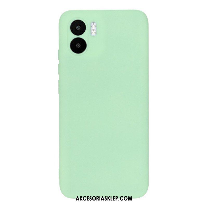 Etui do Xiaomi Redmi A1 z Łańcuch Płynny Silikon W Paski