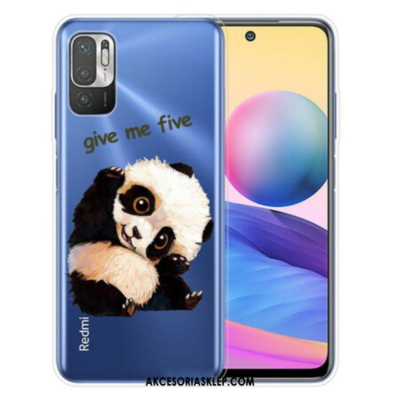 Etui do Xiaomi Redmi Note 10 5G Panda Daj Mi Piątkę