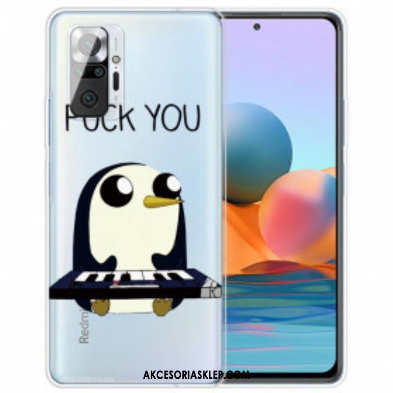 Etui do Xiaomi Redmi Note 10 Pro Pingwin Pieprz Się