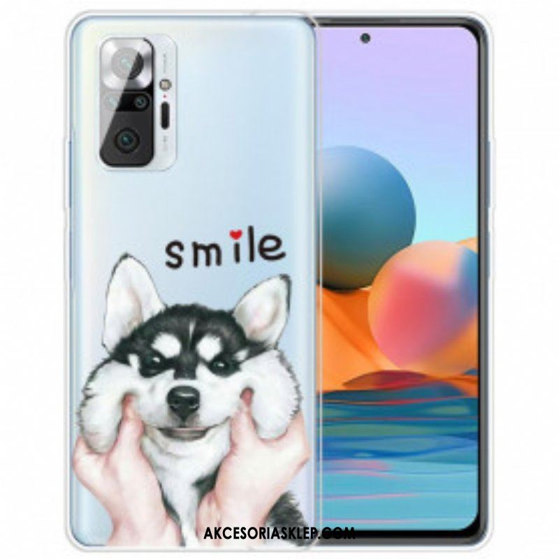 Etui do Xiaomi Redmi Note 10 Pro Uśmiechnięty Pies