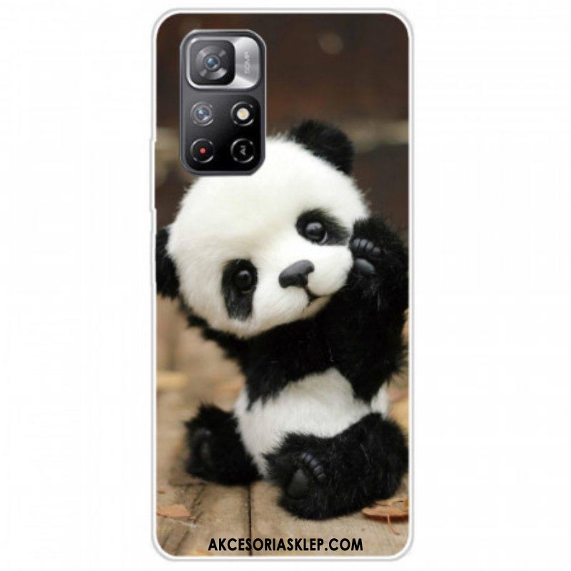 Etui do Xiaomi Redmi Note 11 Pro Plus 5G Elastyczna Panda