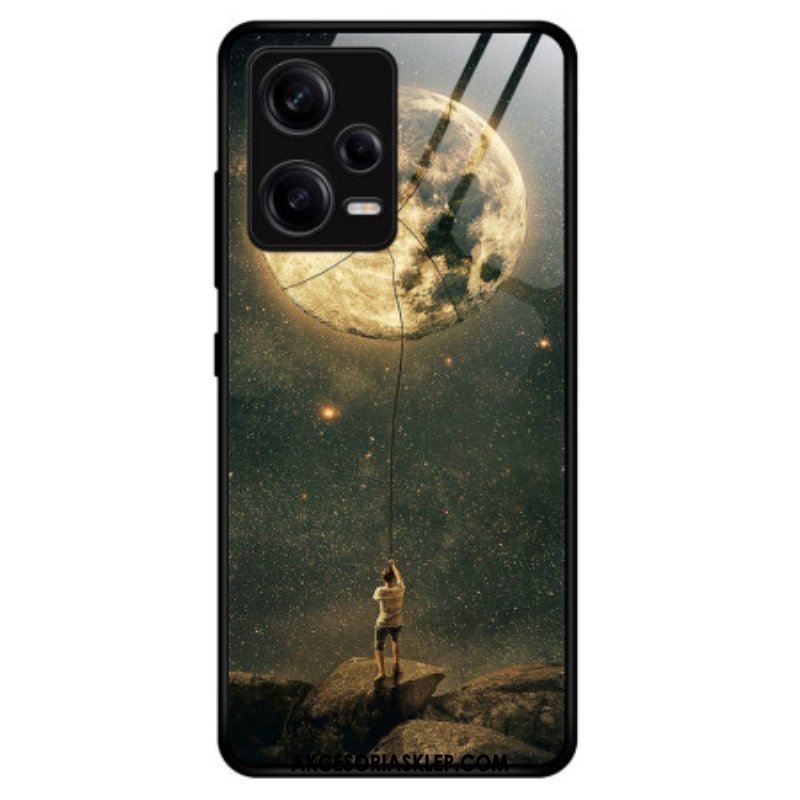 Etui do Xiaomi Redmi Note 12 Pro Szkło Hartowane Moon Man