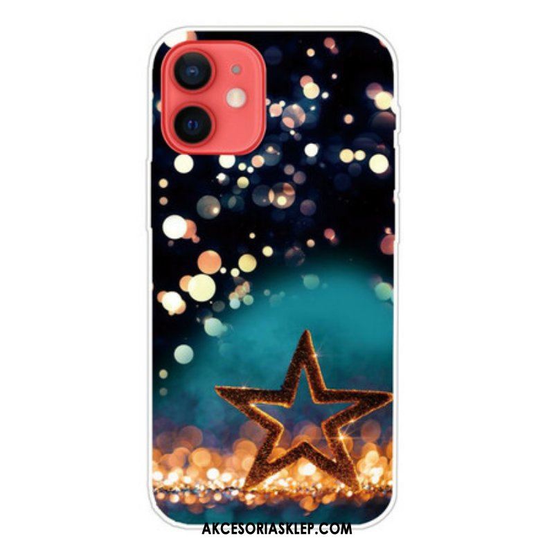 Etui do iPhone 13 Mini Elastyczna Gwiazda