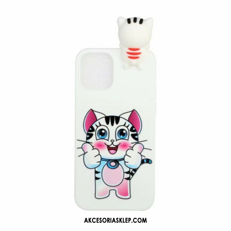 Etui do iPhone 13 Pro Max Kot Zabawa 3d