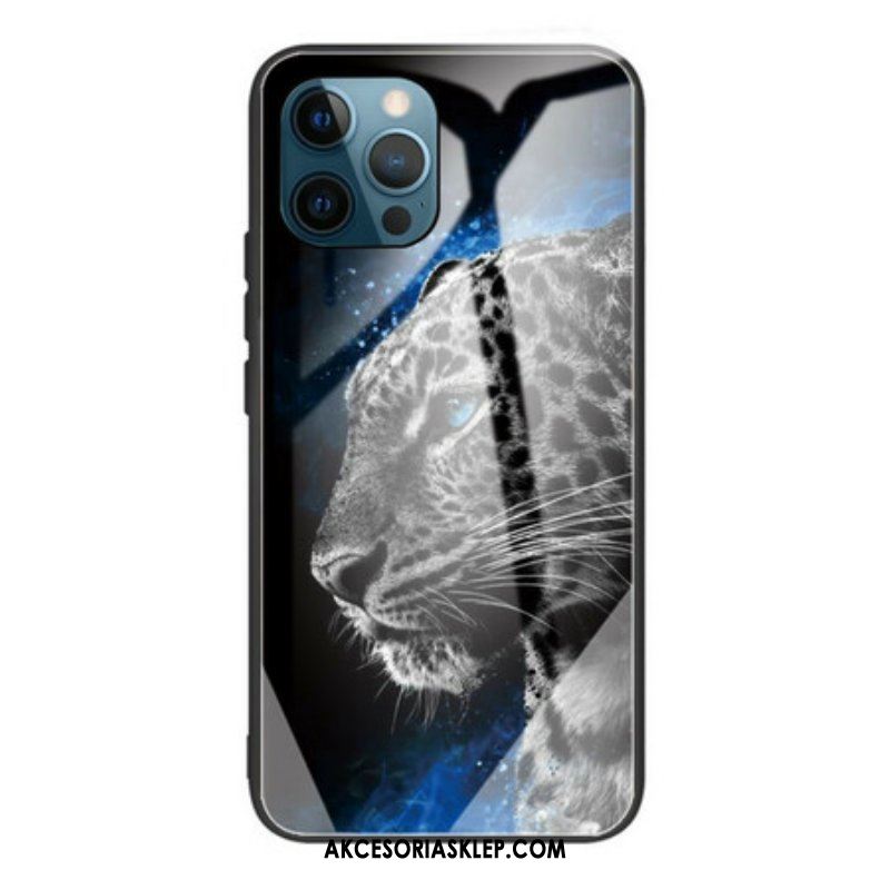 Etui do iPhone 13 Pro Max Szkło Hartowane Na Twarz Kota