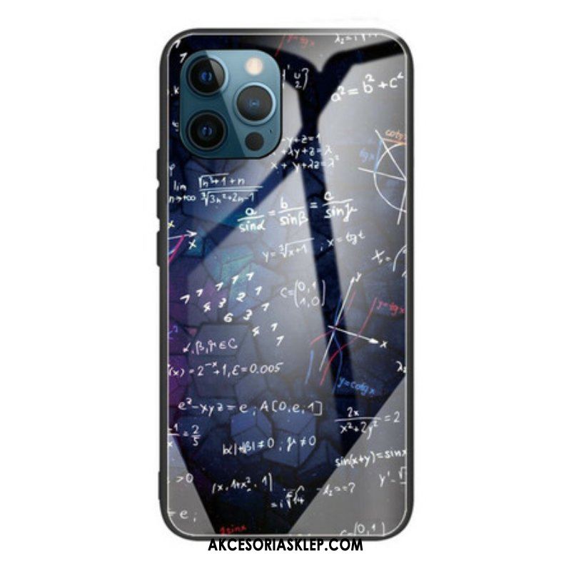 Etui do iPhone 13 Pro Obliczenia Matematyczne Ze Szkła Hartowanego