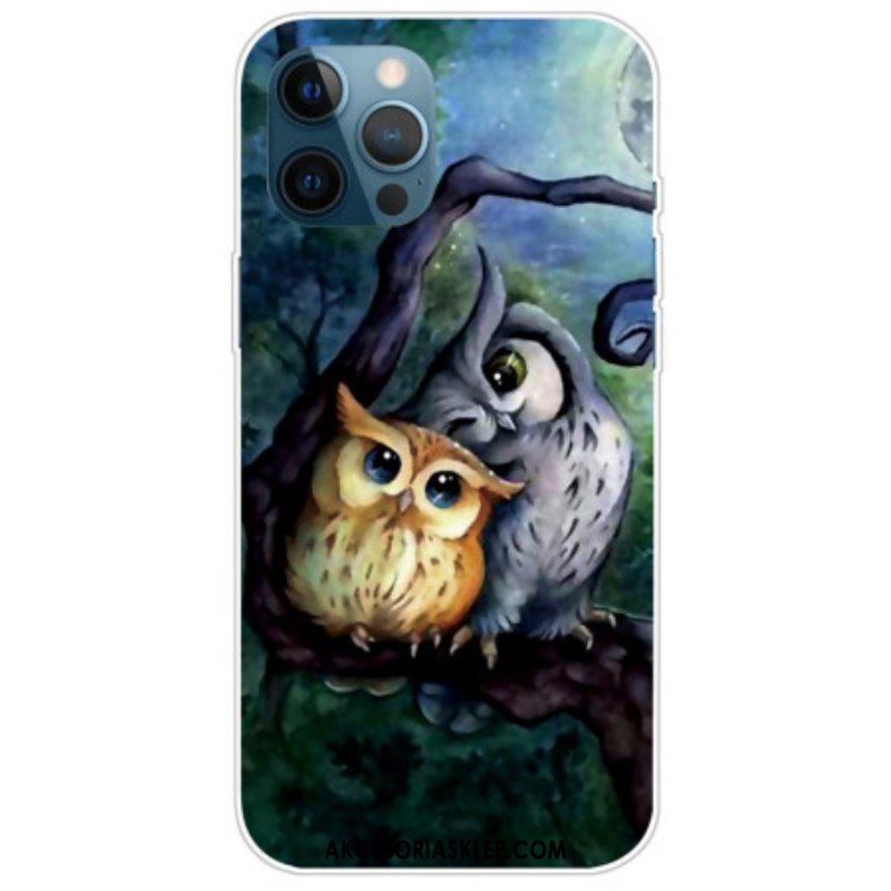 Etui do iPhone 14 Pro Sowy