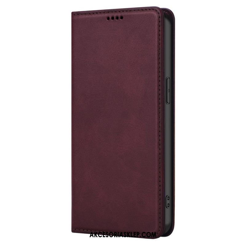 Flip Kotelot Samsung Galaxy S24 Fe Ochrona Rfid W Stylu Skórzanym Etui Ochronne