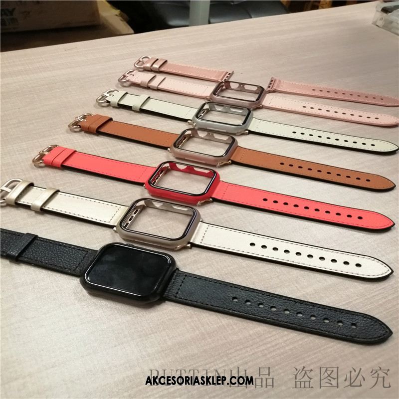 Futerał Apple Watch Series 1 Czarny Miękka Skóra Kolor Klamra Ochraniacz Pokrowce Dyskont