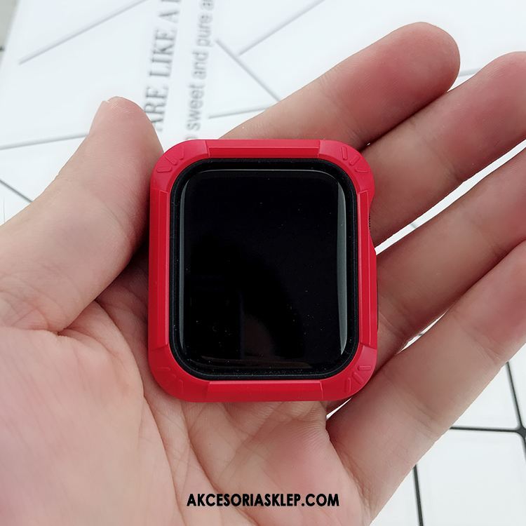 Futerał Apple Watch Series 2 Anti-fall Silikonowe Ochraniacz Czerwony Miękki Etui Kup