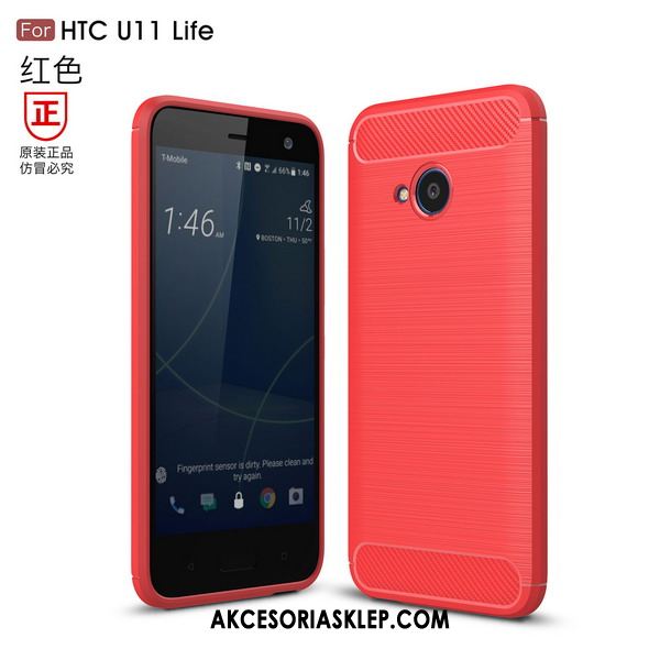 Futerał Htc U11 Life Ochraniacz Miękki Czerwony Telefon Komórkowy All Inclusive Obudowa Kup