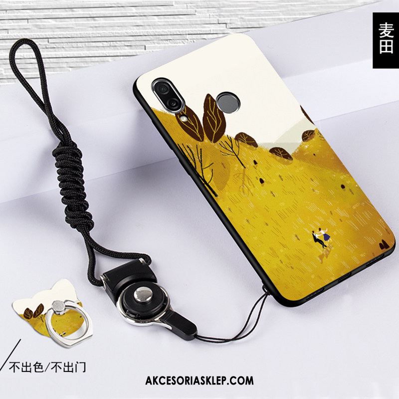 Futerał Huawei P20 Lite Ochraniacz Anti-fall Telefon Komórkowy Żółty Silikonowe Etui Online