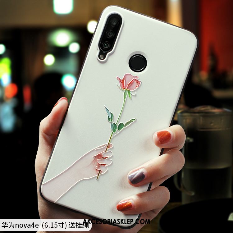 Futerał Huawei P30 Lite Ochraniacz Sztuka Anti-fall Świeży Biały Obudowa Kup