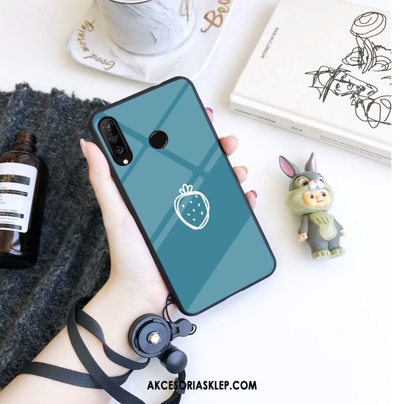 Futerał Huawei P30 Lite Truskawka Anti-fall All Inclusive Kreatywne Czerwony Netto Tanie