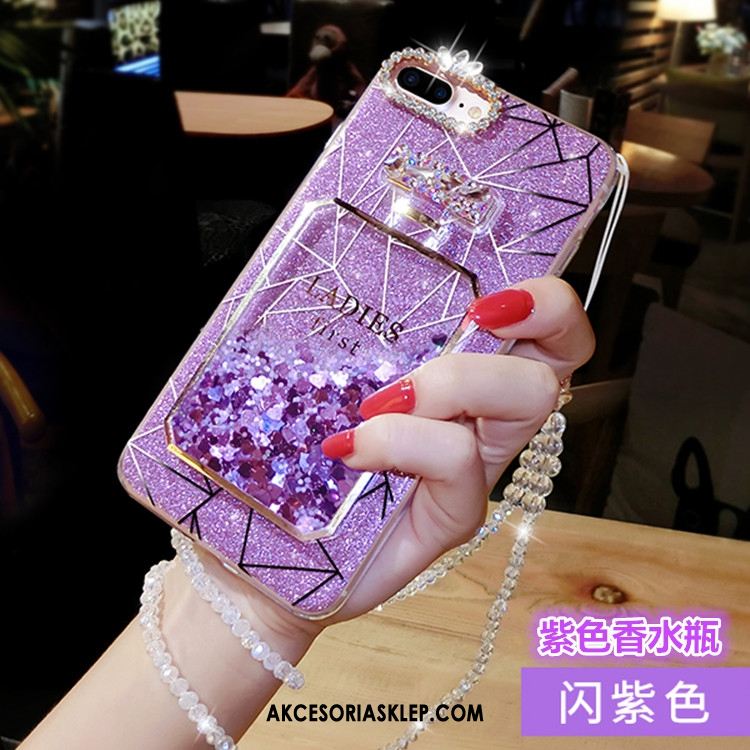 Futerał Huawei Y6 2018 Anti-fall Proszek Quicksand Purpurowy Telefon Komórkowy Pokrowce Kupię