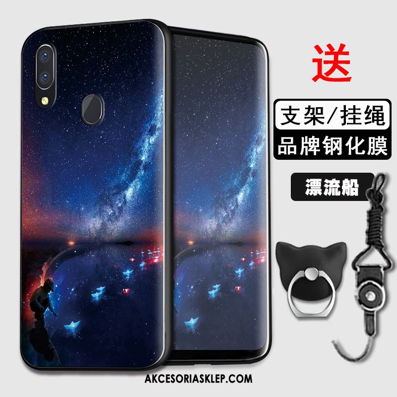 Futerał Huawei Y7 2019 Niebieski Miękki Zakochani Anti-fall Dostosowane Etui Sklep