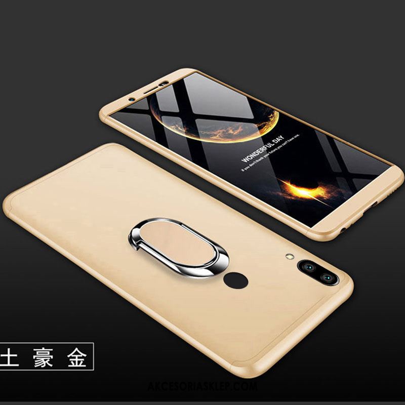 Futerał Huawei Y7 2019 Telefon Komórkowy Tendencja Złoto Kreatywne Nubuku Pokrowce Kupię