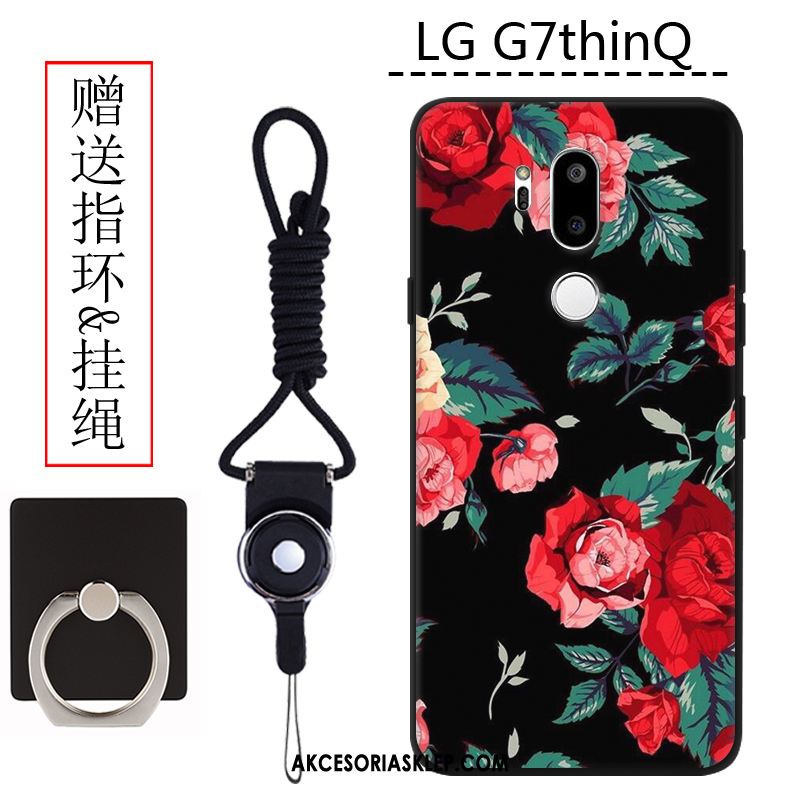 Futerał Lg G7 Thinq Osobowość Silikonowe Czarny Anti-fall Tendencja Obudowa Sklep