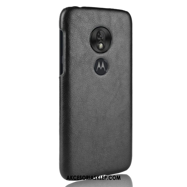 Futerał Moto G7 Play Litchi Anti-fall Ochraniacz Telefon Komórkowy Skóra Tanie