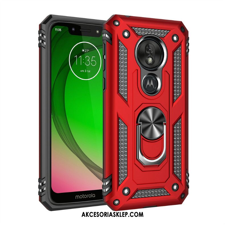 Futerał Moto G7 Power Magnetyzm Ochraniacz Na Pokładzie All Inclusive Czerwony Tanie