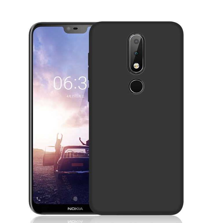 Futerał Nokia 6.1 Czarny Telefon Komórkowy Ochraniacz Pokrowce Tanie